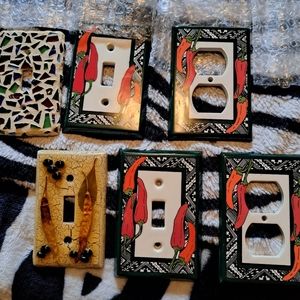 Light switch covers and plug covers